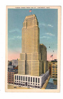 CINCINNATI, Ohio, USA, Carew Tower, Rates, 1939 Linen Postcard - Cincinnati