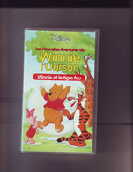 K7 Video Vhs Winnie L'ourson - Winnie Et Le Tigre Fou - Cartoni Animati