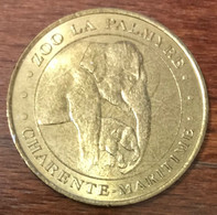 17 ZOO LA PALMYRE L'ÉLÉPHANT MDP 2001 MINI MÉDAILLE SOUVENIR MONNAIE DE PARIS JETON TOURISTIQUE MEDALS COINS TOKENS - 2001