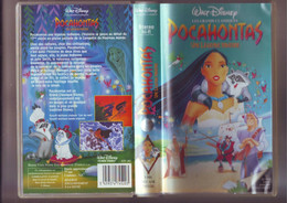 POCAHONTAS - Walt Disney -K7 VHS Version  France - Cartoni Animati