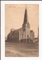 Reeth  De Kerk  1929 Sterstempel - Rumst
