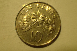 Singapour Singapore 10 Cents 1987 - Singapour