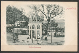 Germany Marienbad Ambrosiusbrunnen (fountain) 1890s - Bad Marienberg