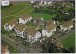 Flugaufnahme Überbaung Geerenwies Watt-Regensdorf - Dorf