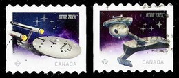 Canada (Scott No.2913-14 - Star Trek) (o) COIL - Usati