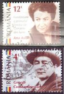 Romania 2016 Ana Aslan+George Constantinescu 2 Val Fu - Oblitérés