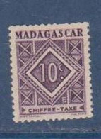 MADAGASCAR       N°  YVERT    TAXE  31      NEUF SANS CHARNIERE      ( NSCH  1/33 ) - Timbres-taxe