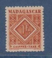 MADAGASCAR       N°  YVERT    TAXE  34      NEUF SANS CHARNIERE      ( NSCH  1/33 ) - Timbres-taxe