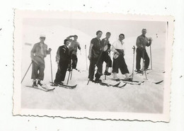 Photographie , Sports D'hiver , Ski , 1937  , 90 X 65 Mm - Sport
