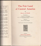 CENTRAL AMERICA THE FAIR LAND ILLUSTRATED - Cultural