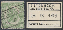 Chemin De Fer - TR68 + Grand Encadré "Etterbeek / Contentieux" - Altri & Non Classificati