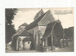 Cp , 77 , AVON ,l'église ,  Vierge - Avon
