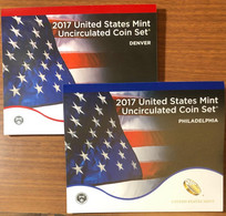 USA U.s.a. US Mint BU Coin Set 2017 D P Uncirculated Set - 1948-1963: Franklin