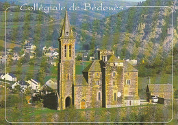 La Collégiale Fortifiée De Bédoués . CPM - Florac