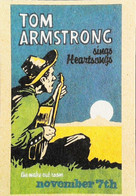 ► Tom ARMSTRONG  Sings Heartsongs & Guitar USA - Reproduction Carton Cardboard Greetings From OCHO LOCO PRESS - Altri & Non Classificati