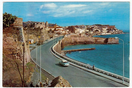 Delcampe - CEUTA - ENTRADA A LA CIUDAD POR LA CARETERA DE TETUAN - Ceuta