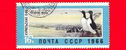 Nuovo - Oblit. - RUSSIA - 1966 - Territori Sovietici Dell'estremo Oriente - Comune Murre (Uria Aalge), Isole Kuril - 16 - Siberia E Estremo Oriente