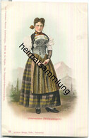 Schweizer Tracht - Unterwalden (Nidwaldnerin) - Edition Burgy Lausanne - Altri & Non Classificati