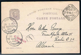 Portugal, 1898, For Berlin - Brieven En Documenten