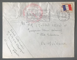 France FM N°13 Sur Enveloppe, Cachet 3e REGt PARACHUTISTE D'INFANTERIE DE MARINE, 2.12.1968 - (B1527) - Military Postmarks From 1900 (out Of Wars Periods)