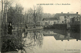 La Roche Sur Yon * L'yon à Moulin Frais * écluse * Voir Cachet Au Dos 93ème Régiment Infanterie Dépôt - La Roche Sur Yon