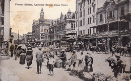 Flower Sellers  Cap Town - Adderley Street - Zuid-Afrika