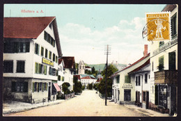 1922 Ungelaufene AK Mit Briefmarke Vorderseitig Aus Affoltern. A. A. Restaurant Zur Post Und Coiffeur - Affoltern