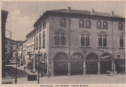 Emilia Romagna - Modena - Mirandola - Via Cavallotti E Palazzo Bergomi - F. Grande - Nuova - Bella - Anteguerra - Other Cities