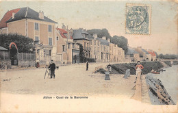 94-ABLON-QUAI DE LA BARONNIE - Ablon Sur Seine