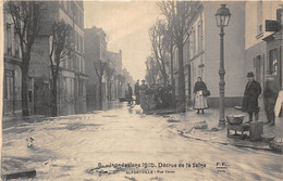 94-ALFORTVILLE- INONDATION 1910, DECRUE DE LA SEINE - RUE VERON - Alfortville