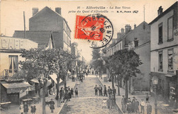 94-ALFORTVILLE-LA RUE VERON PRISE DU QUAI D'ALFORTVILLE - Alfortville