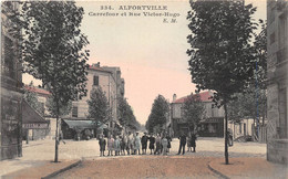 94-ALFORTVILLE-CARREFOUR ET VUE VICTOR HUGO - Alfortville