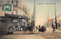 94-ALFORTVILLE-LA RUE DU PONT D'IVRY - Alfortville