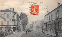 94-ALFORTVILLE-RUE DE VILLENEUVE - Alfortville