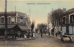 94-ALFORTVILLE-LA RUE DE VILLENEUVE - Alfortville