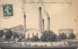 94-ALFORTVILLE-LES USINES D'ELECTRICITE ET DE GAZ - Alfortville