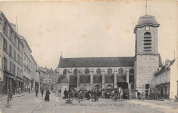 94-ARCUEIL-CACHAN- EGLISE ET MARCHE - Arcueil