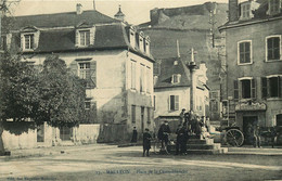 PYRENEES ATLANTIQUES   MAULEON    Place De La Croix Blanche - Mauleon Licharre