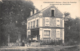 94-CHAMPIGNY-PARC DE COEUILLY- RESTAURANT DU BELVEDERE - Champigny Sur Marne