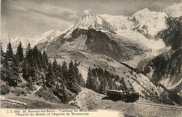 St Gervais Les Bains * Le Tramways Du Mont Blanc * Tram Ligne Chemin De Fer Haute Savoie - Saint-Gervais-les-Bains