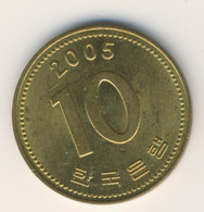 S KOREA 2005: 10 Won, KM 33 - Korea, South