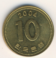 S KOREA 2004: 10 Won, KM 33 - Corea Del Sud