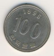 S KOREA 1996: 100 Won, KM 35 - Coreal Del Sur