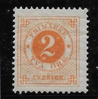 Suède N°29 - Neuf * Avec Charnière - TB - Unused Stamps