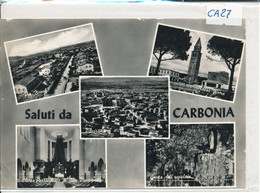 CAGLIARI- CARBONIA VEDUTE - Carbonia