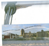 Carte De Voeux 2007, 2 Volets, Par Mairie De SAINT MALO, Marie Adjoint, (35), ILLE ET VILAINE - Nieuwjaar