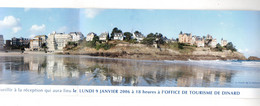 Carte De Voeux 2006, 3 Volets,  Longueur 50 Cms, Adressée Par Office TOURISME De DINARD, (35), Ille Et Vilaine, - New Year