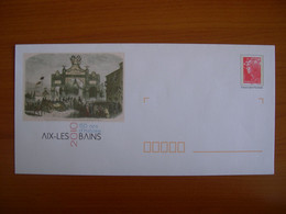 Enveloppes  PAP  Marianne De Beaujard Avec Illustration AIX LES BAINS Neuf** - PAP: Ristampa/Beaujard