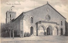 Saint Thomas De Conac          17      L'église Style Roman        (voir Scan) - Andere & Zonder Classificatie