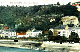 A S 543  /   C P A - ALLEMAGNE-  BAD SCHANDAU A ELBE SACHS SCHWEIZ - Bad Schwalbach